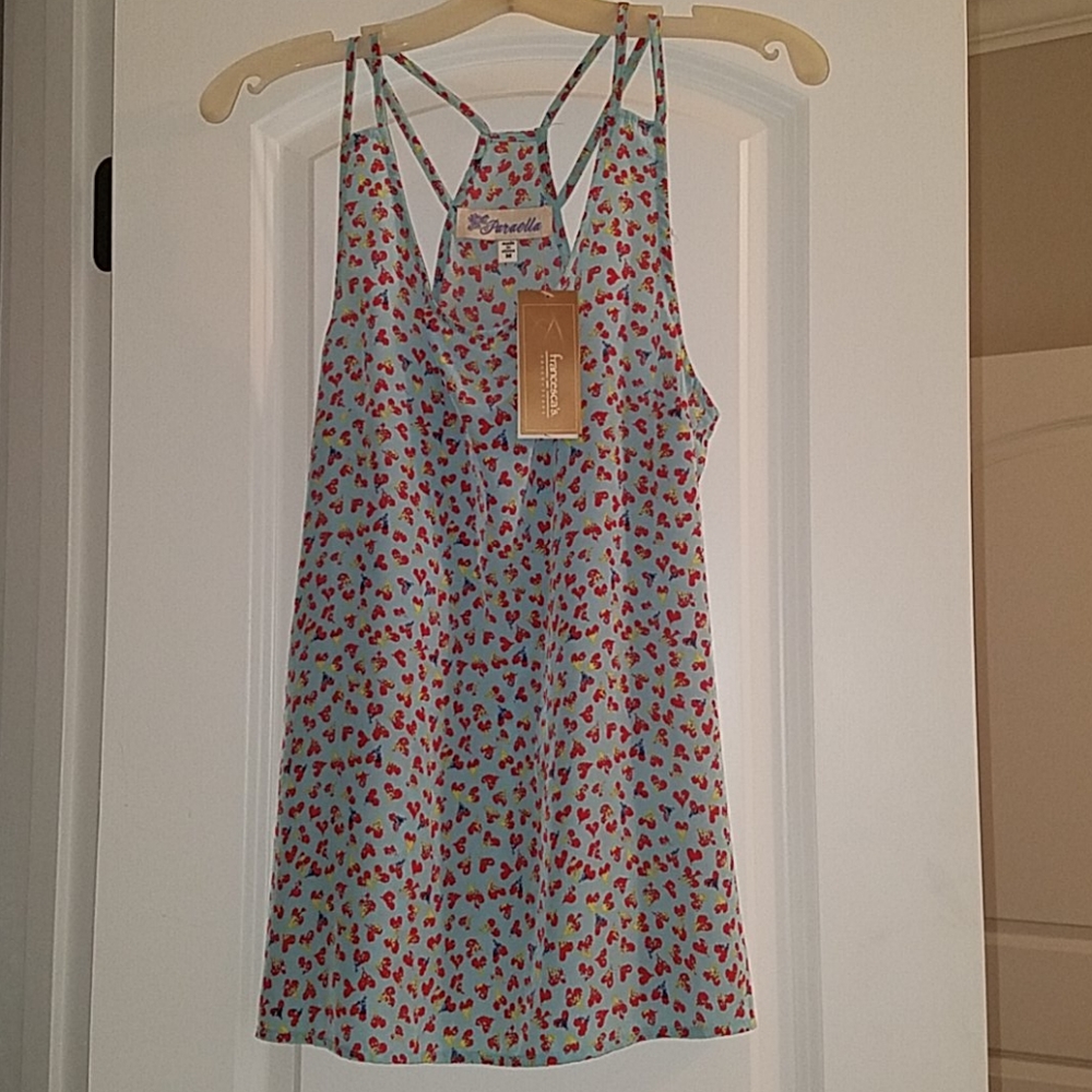 NWT Tank with Strapped Back